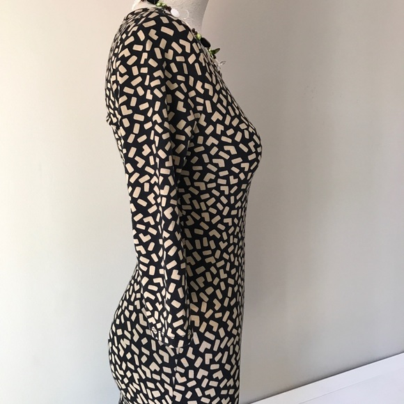 Confetti Patterned Design Bodycon Dress - Picture 5 of 16